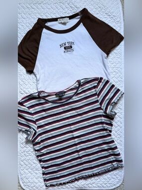 BUNDLE, Baby Doll Crop Tees (size XS-S)